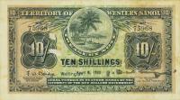 Gallery image for Western Samoa p7c: 10 Shillings